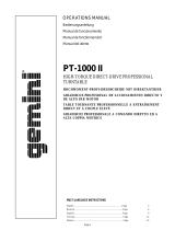 Gemini PT-1000 II User manual