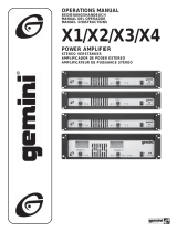 Gemini X1 User manual