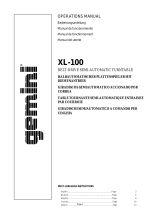 Gemini XL-100 User manual