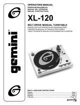 Gemini XL-120 User manual