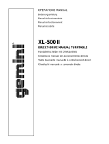 Gemini XL-500 II User manual