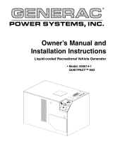 Generac QUIETPACT 65D User manual