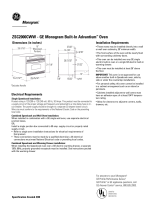 GE ZSC2000CWW User manual