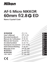 Nikon AF NIKKOR User manual