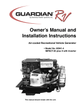 Generac Guardian RV IMPACT-36 plus II User manual