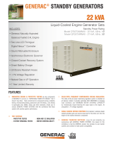 Generac Model QT02724MNAX - 22 kVA User manual