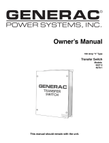 Generac 4678-1 User manual