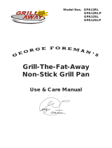 George Foreman GPA12SL User manual