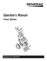 Generac Power washer User manual