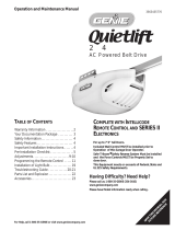 Genie QuietLift 2040C User manual