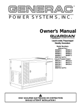 Generac Power Systems Guardian 004091-2 User manual