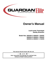 Generac Power Systems 005040-0, 005040-1, 005053-0, 005053-1, 005054-0, 005054-1 User manual