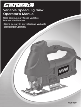 Genesis GJS450 User manual
