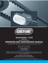 Genie SILENTMAX 1200 4042 User manual