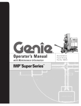 Genie IWP Super Series User manual