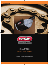 Genie 800 User manual
