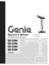 Genie GS-5390 User manual