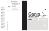 Genie TZ-50 User manual