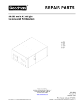 Goodman Mfg Light Commercial Air Handlers User manual