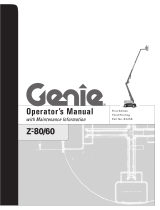 Genie Z-80, Z-60 User manual