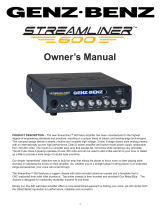 Genz-Benz STREAM LINER 600 User manual