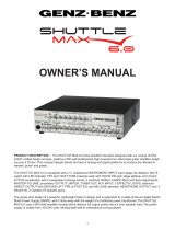 Genz Benz Shuttle MAX 6.0 User manual