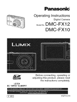 Panasonic DMC-FX10 User manual