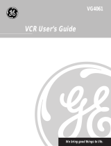 GE VR518 User manual