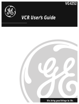 GE VG4252 User manual