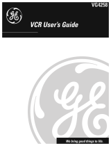 GE VG4258 User manual