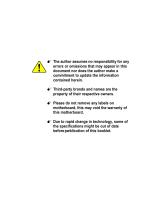 Gigabyte GA-7VKML-P User manual