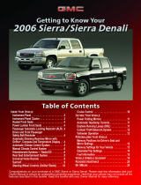 GMC 2006 User manual