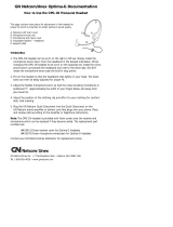 Netcom OPG-1N User manual