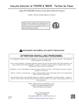 GOODMAN CVC950915DX User manual