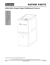 Goodman Mfg GMS81155CXCC User manual