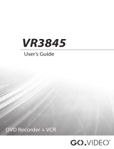 GoVideo VR3845B User manual