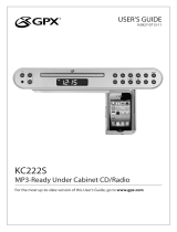 GPX KC222S User manual