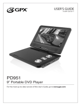 GPX PD951 User manual