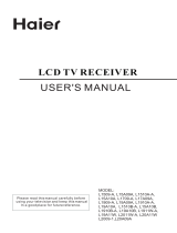 Haier L15A10B User manual