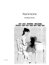 Kenmore 1430 User manual