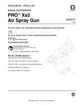 Graco 309291P - Electrostatic Pro Xs2 Air Spray Gun User manual