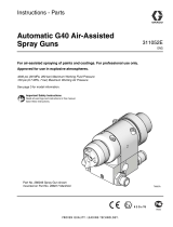 Graco 311052E, Automatic G40 Air-Assisted Spray Gun User manual