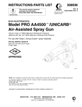 Graco Inc. Pro AA4500 User manual