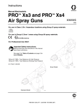 Graco Inc. PRO XS4 User manual