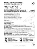 Graco Inc. 309296F - PRO Xs4 AA User manual