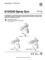 Graco 3A0149C - G15/G40 Spray Gun User manual