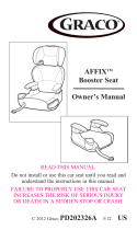 Graco BOOSTER User manual