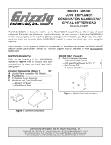 Grizzly G0634Z User manual