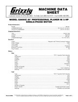 Grizzly G5850 Z User manual
