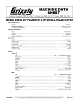 Grizzly G9967 User manual